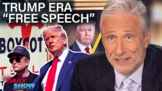 Jon Stewart on Which Speech Is Free and Which Will Cost You in Trump’s America | The Daily Show