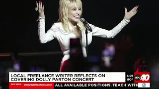 Local freelance writer reflects on covering Dolly Parton concert