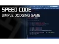 GM Studio SPEED CODE - Simple 2D Dodging Game