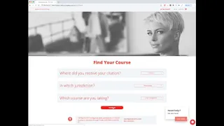 Signing up for Anger Management in Advent eLearning