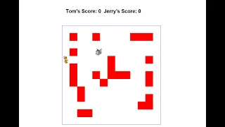 AI Learning to Play Tom Jerry Reinforcement Q-Learning