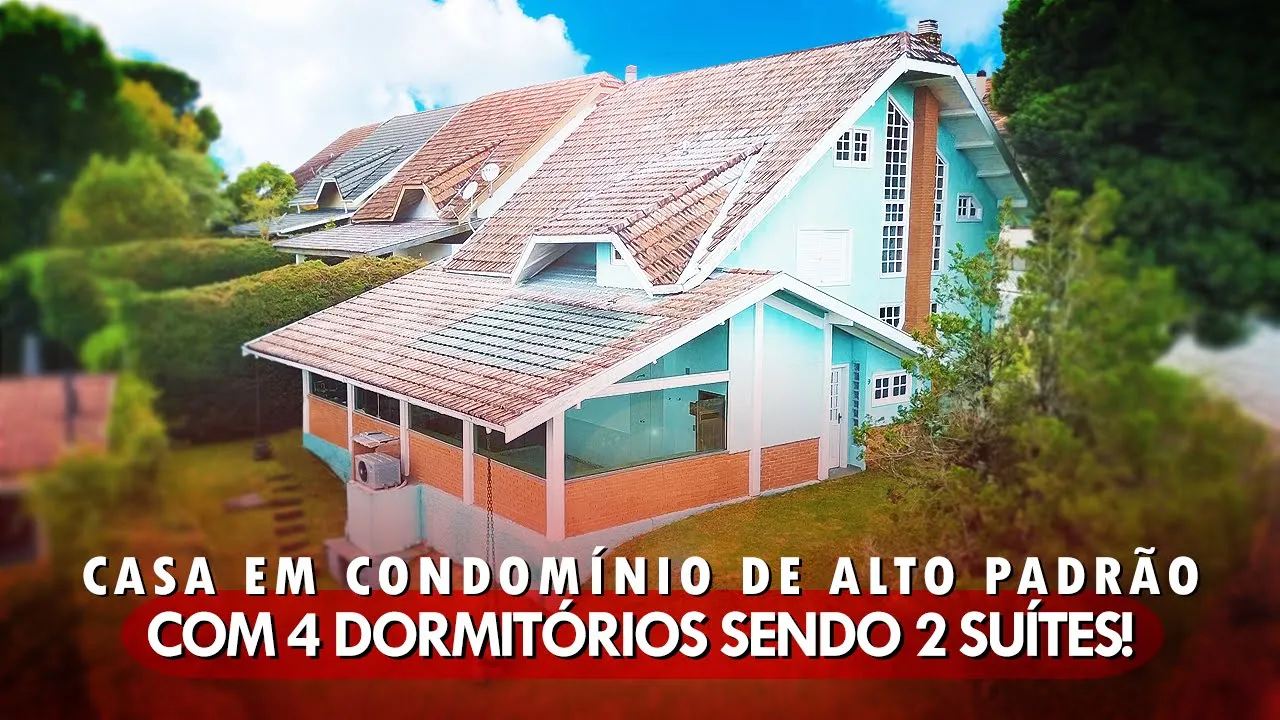Video do Imóvel: Oportunidade! Casa dentro de condomínio de alto padrão, com 04 dormitórios sendo 02 suítes.