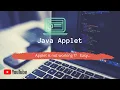 Applet is not working Easy solution