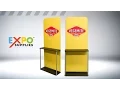 Display rack Framed Banner Product setup assembly instructions