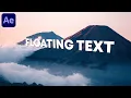 Make text FLOAT in your s in 3 EASY STEPS