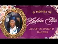 HPC Celebration of Life - Hulda Mama Ellis 03 27 25
