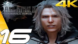 FINAL FANTASY XV PC Gameplay Walkthrough Part 16 Regalia Crash Foras Boss Fight 4K 60FPS 