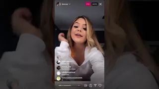 lexcyy goes live on ig 