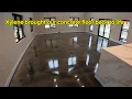 We repaired scratched concrete floors with xylene - amazing results