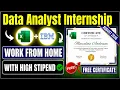 IBM Online Internship Announced Get Mentorship Projects Certificate From IBM