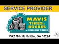Service Review Mavis Tires and Brakes Griffin GA