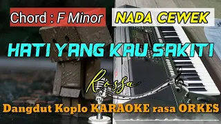 Download HATI YANG KAU SAKITI - (KUMENANGIS) Rossa Dangdut Koplo KARAOKE rasa ORKES Yamaha PSR S970 MP3