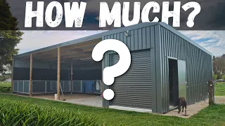 How Much Does A 110sqm Consent Free Pole Shed Stable Cost In NZ 