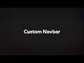 Scroll to index Custom Navbar Flutter Web Speed Code