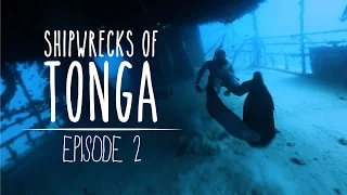 Shipwrecks of Tonga – Freediving Adventures on Pangaimoto Island (Underwater Ally Adventures) Ep.2