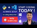 Python Setup First Program Full Installation Guide for Beginners CodeMindset Ep 2