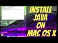 How to Install Java on Mac OS X 2020