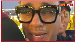 انهيار المطرب محمود الليثي في عزاء إسماعيل الليثي 