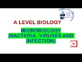 A level Biology Topic 6A Microbiology Pearson Edexcel