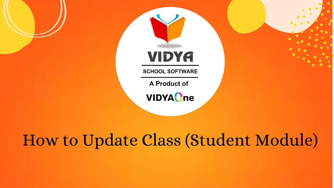Update Student Class