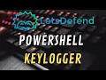 Script Keylogger analizado - reto LetsDefend Powershell Keylogger