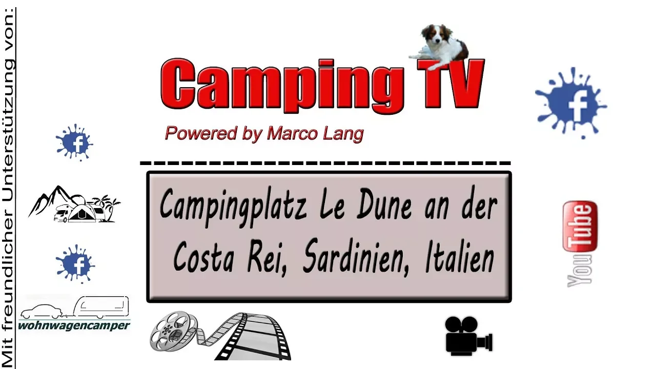 Campingplatz Le Dune an der Costa Rei, Sardinien, Italien