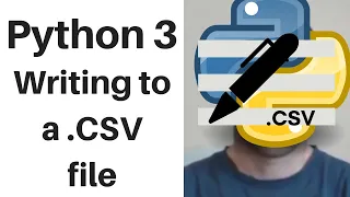 Python 3 Writing to CSV