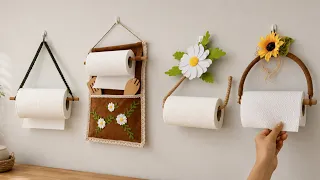 GENIAL IDEA para ya no tener el Rollo de Papel Tirado!