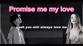 promise me my love cintanya aku jungkook with lyrics