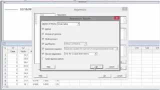 Minitab - Multiple Linear Regression