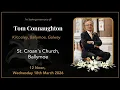 The Funeral Service of Tom Connaughton