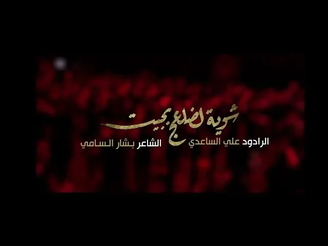 ⁣شوية لضلعج بجيت | الملا علي الساعدي