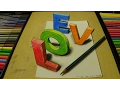 Coloring LOVE Letters - 3D Drawing and Coloring for Kids