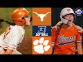 Texas vs Clemson Exciting Super Regionals Game 2 2025 College Softball Highlights