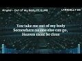 Anyma - Out Of My Body Ft. EJAE (Lyrics)