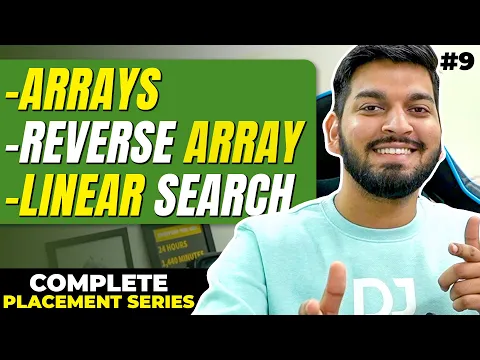 Lecture 9: Introduction to Arrays in C++ - YouTube thumbnail