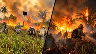O FOGO VOLTOU A QUEIMAR A FAZENDA🔥OS BOMBEIROS CHEGARAM! 😱🚨