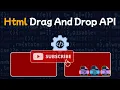 Drag And Drop Containers With Html Drag And Drop API