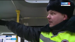 Сотрудники Госавтоинспекции проверили техническое состояние пассажирского транспорта
