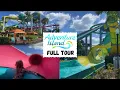 Adventure Island Waterpark Tampa Florida Full Tour Waterslides at Adventure Island Tampa