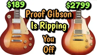 They re Tellin Me This Under 200 Les Paul Copy Is Comparable To A 2799 Gibson Well IS IT