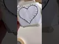 Easy string art valentine