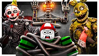 Jugando Como Ennard Springtrap y Mimic Atacando En Multijugador / FNAF Bite By Night (MARATHON)