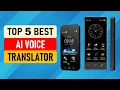 Download Lagu Top 5 Best AI Voice Translator in 2025-2026