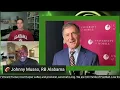 Johnny Musso RB Alabama with Vincent Turner and Harper LeBel
