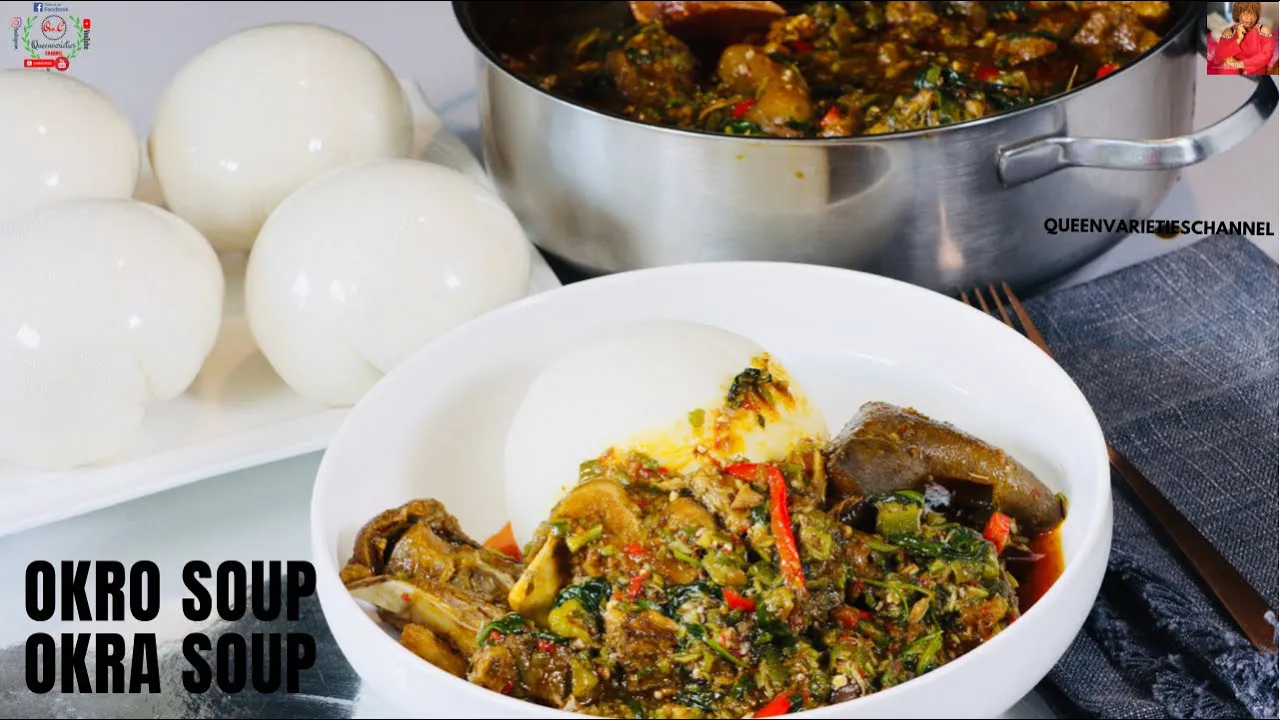 OKRO SOUP Recipe   Easy, Quick & Simple Okro Soup.