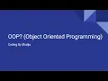Python OOP for Beginners Class Object Explained in Simple Hindi Data Science Basics