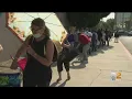 Long Lines Form Outside Van Nuys Post Office For Passport Fair