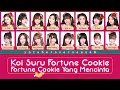Download Lagu SNH48 - Koi Suru Fortune Cookie (爱的幸运曲奇) / Fortune Cookie in Love | Color Coded Lyrics CHN/ENG/IDN