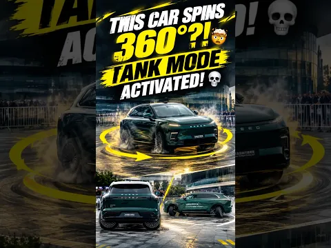 🤯 A CAR THAT CAN SPIN 360° LIKE A TANK?! 💀🔥